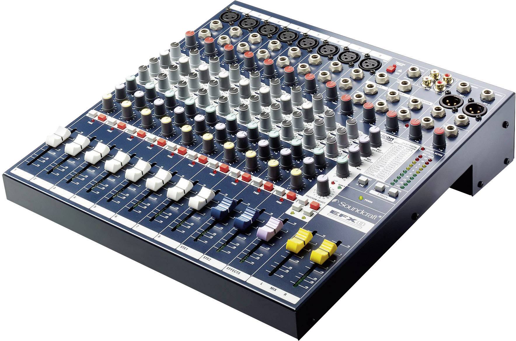 SoundCraft EFX8 Mixing console No. of channels:8