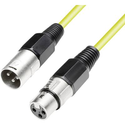Paccs  XLR Cable [1x XLR socket - 1x XLR plug] 10.00 m Yellow
