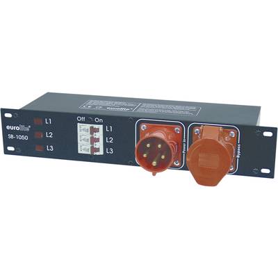 Eurolite SB-1050 19" power distributor 6x 2 U