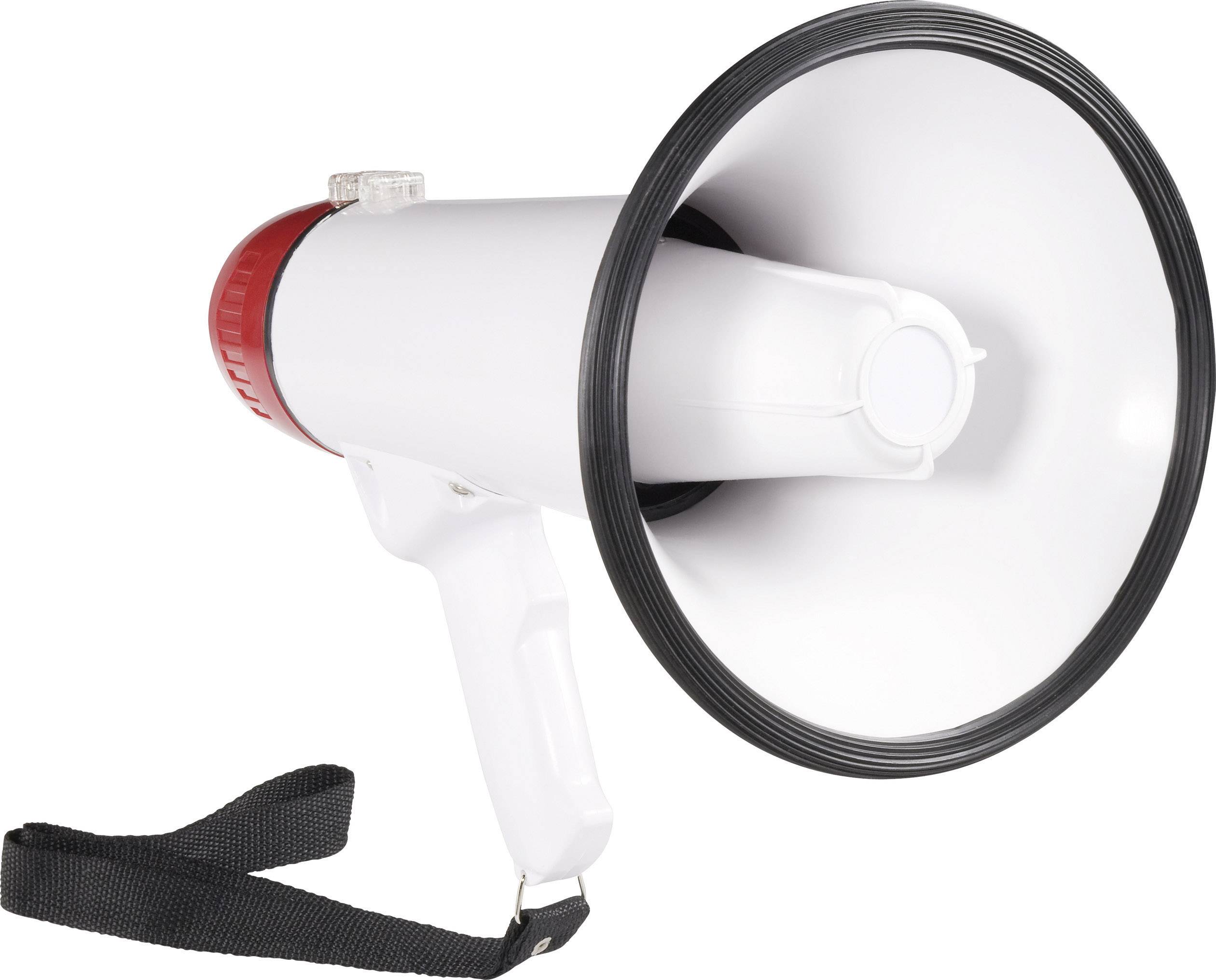 SpeaKa Professional XB-11SR Megaphone + strap, Recording function