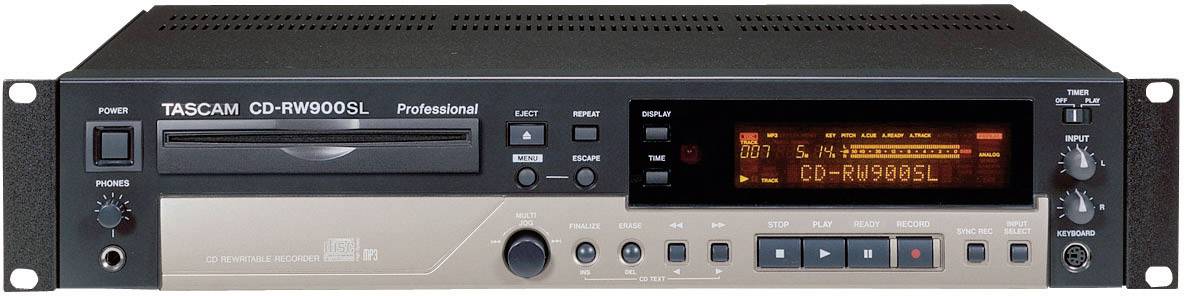 Tascam CD RW 900 SL CD recorder from