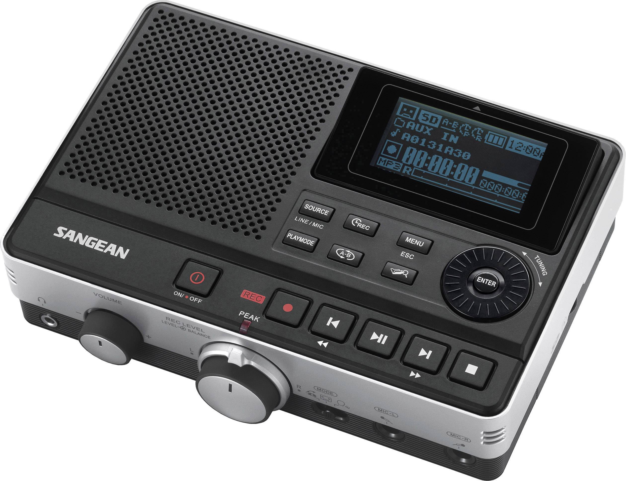 Audio recorder Sangean DAR-101 Black