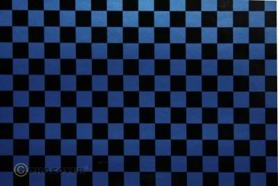 Chessboard pattern in black and blue, filling the entire image surface.