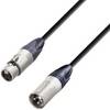 AH Cables KM10FMBLK XLR Connection cable [1x XLR socket - 1x XLR plug] 10.00 m Black