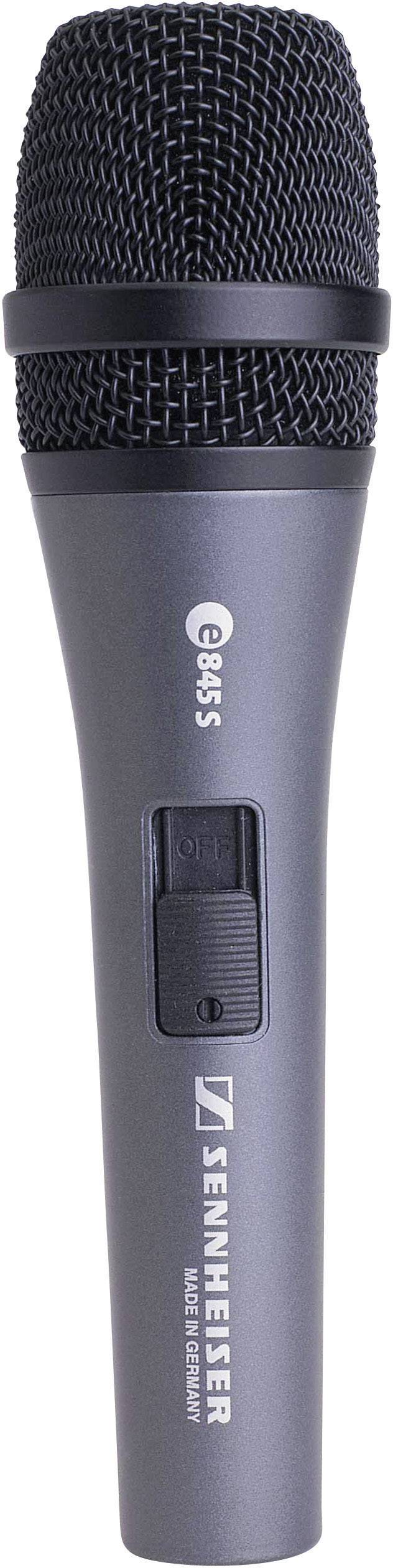 Sennheiser E845 S Handheld Microphone (vocals) Transfer type:Corded incl. clip