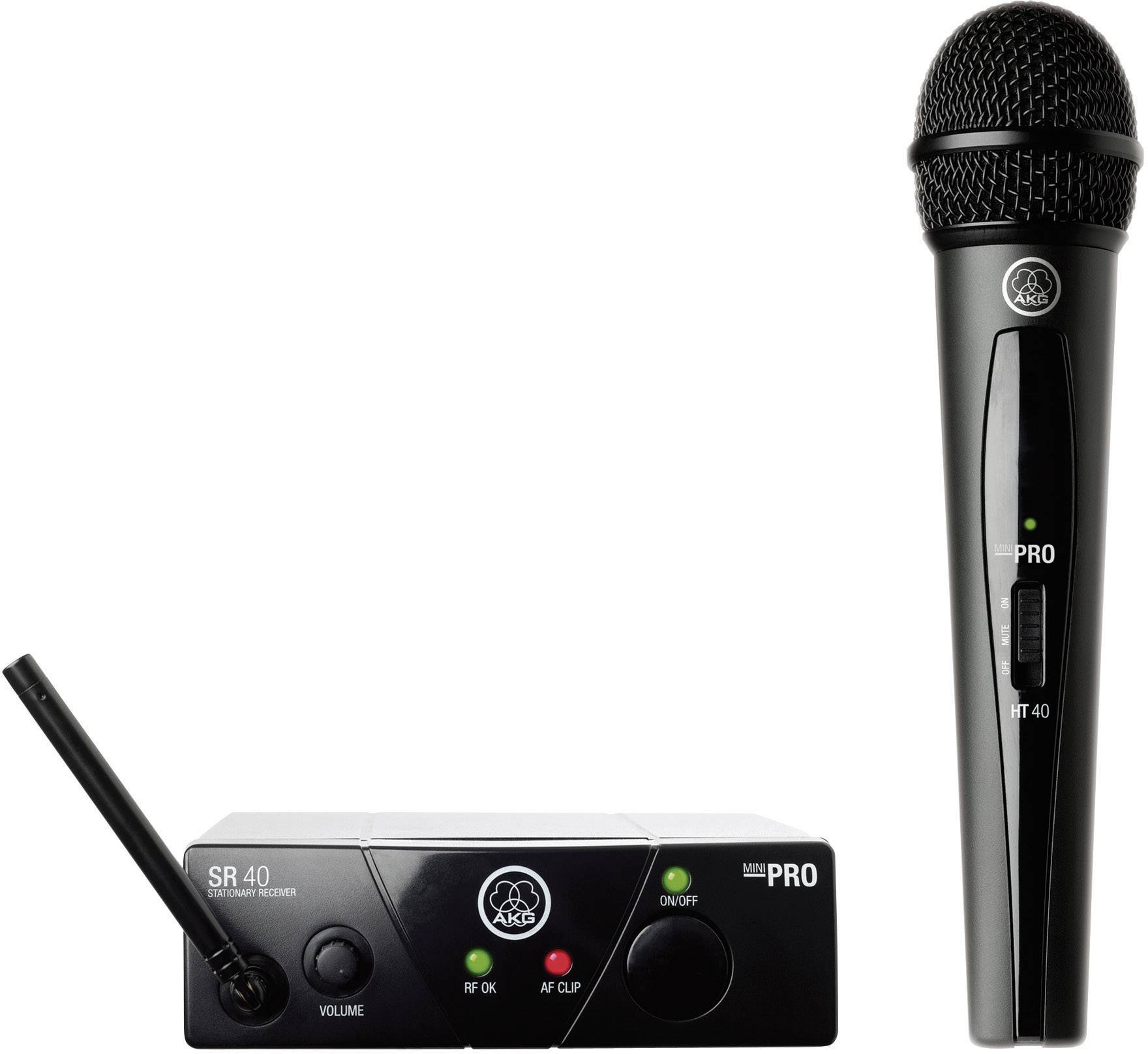 AKG WMS40Mini Vocal Set ISM2 Wireless microphone set Transfer type (details):Radio