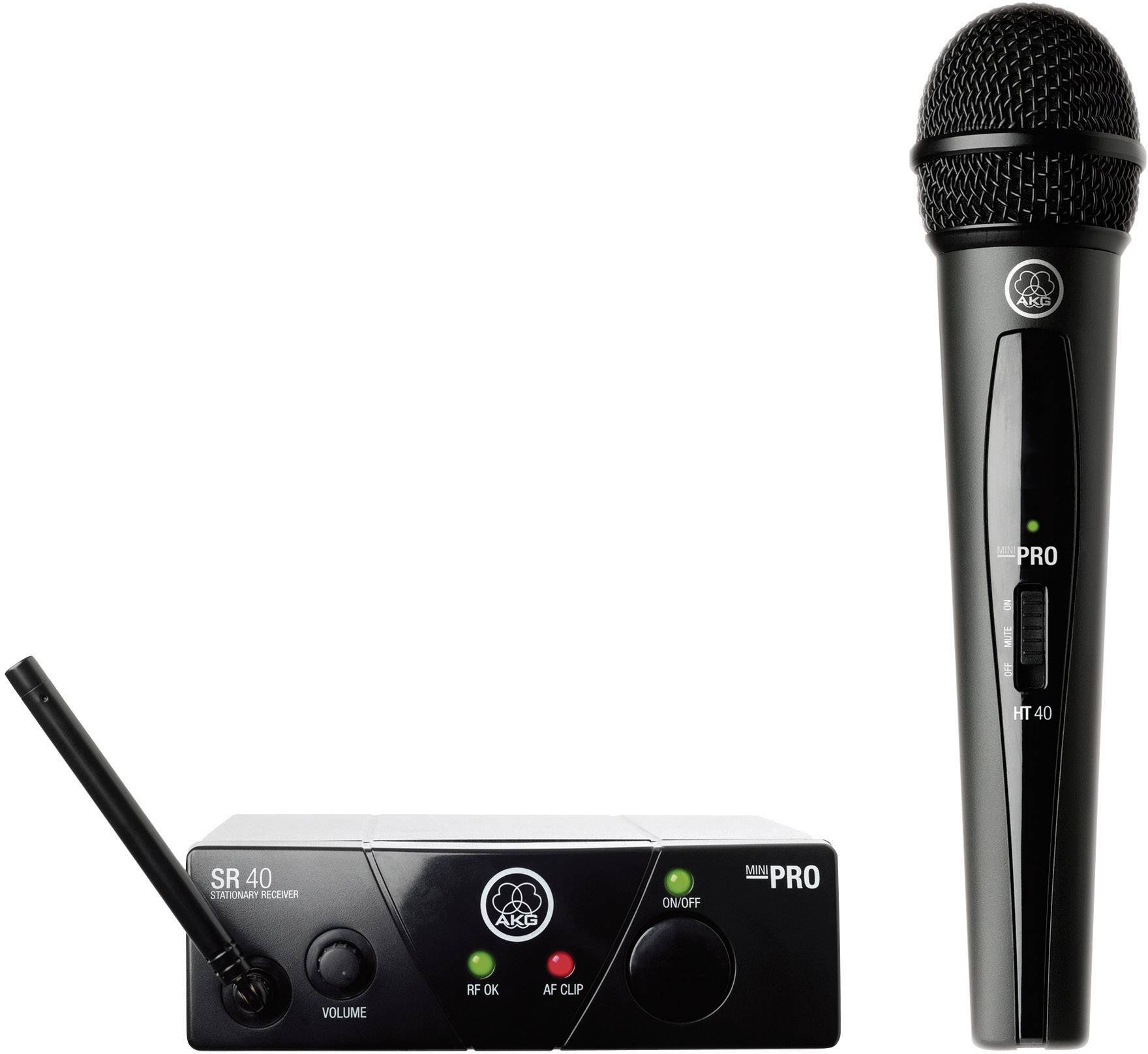 AKG WMS40Mini Vocal Set ISM3 Wireless microphone set Transfer type (details):Radio