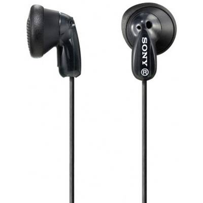 Image of Sony MDR-E9LP In-ear headphones Corded (1075100) Black