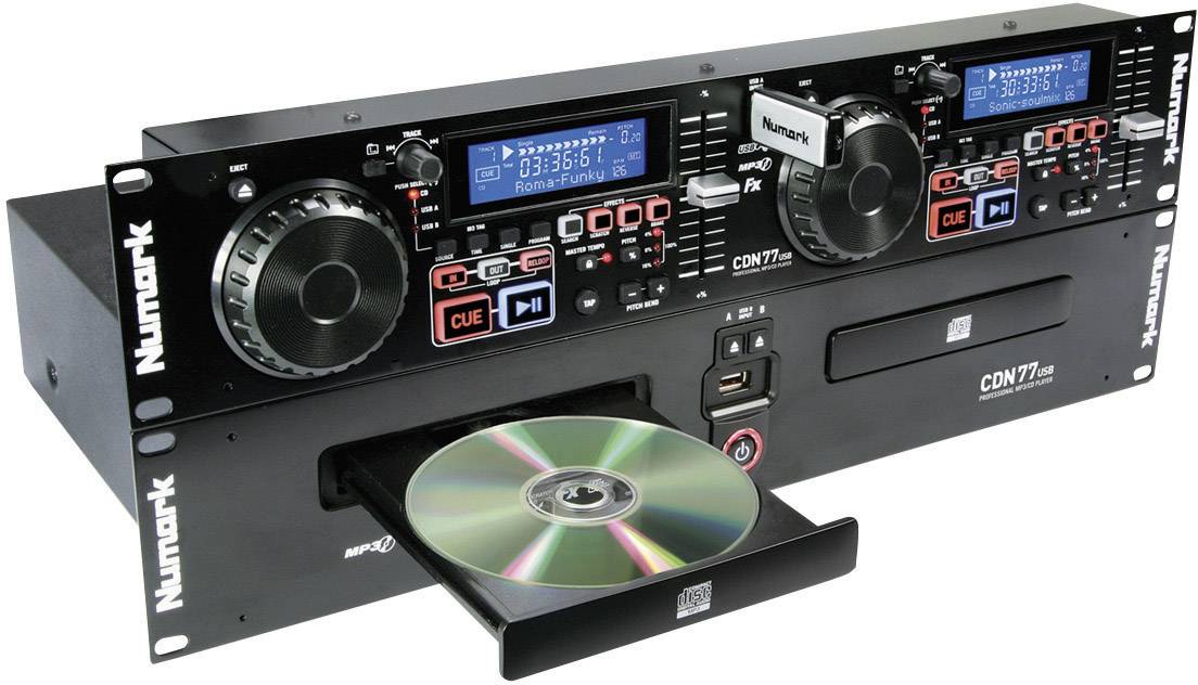 Numark CDN77 DJ twin CD player