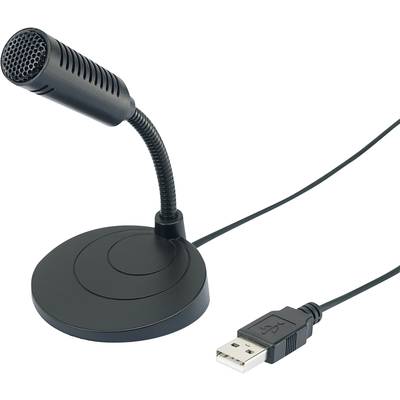 Renkforce UM-80 Gooseneck USB microphone Transfer type (details):Corded incl. cable