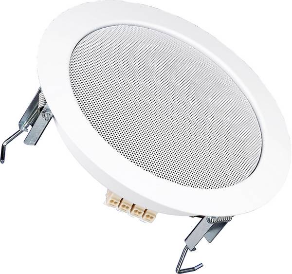 Visaton DL 18/1 - 100 V (RAL 9016) In-ceiling speaker 6 W 100 V White 1 pc(s)