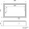 Technical Drawing of a Rectangular Container with Dimensions: 280 mm Width, 170 mm Height, 61 mm Depth and 240 mm Internal Width.