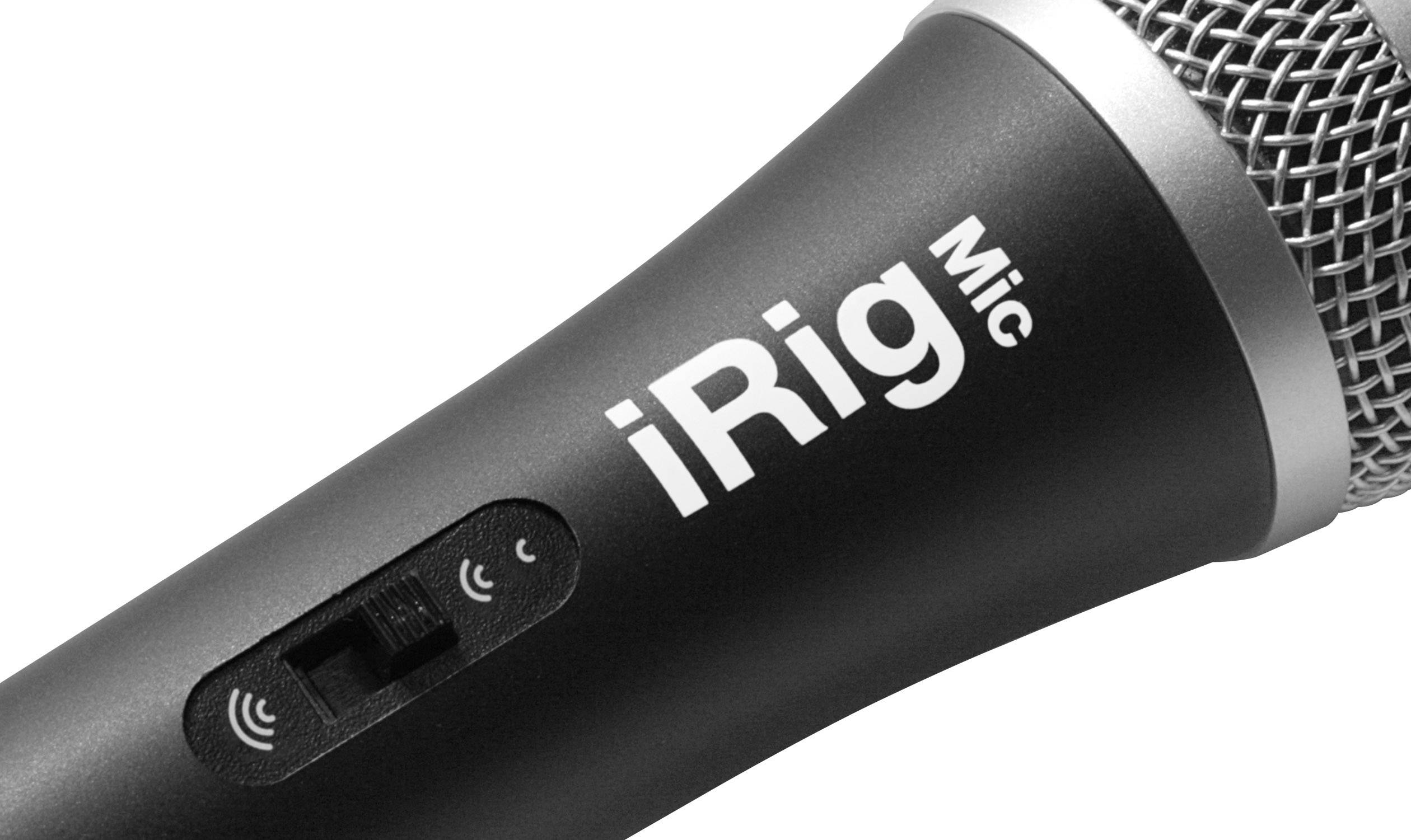 iRig Mic Handheld Mobile phone microphone Transfer type (details):Corded incl. clip Headphone/mic combo jack (3.5 mm) Co-8