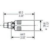 4-pin XLR (socket) Amphenol Audio Connectors Amphenol