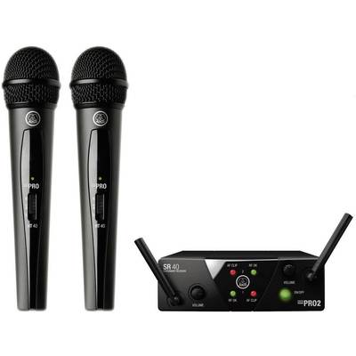 Image of AKG WMS40MiniDual Wireless microphone set