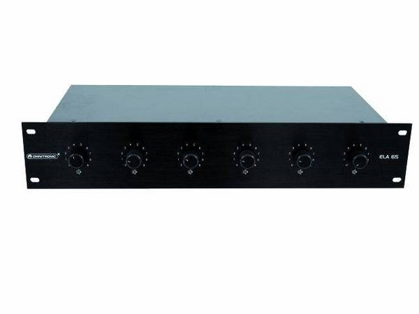 Omnitronic 80711338  PA volume control Black