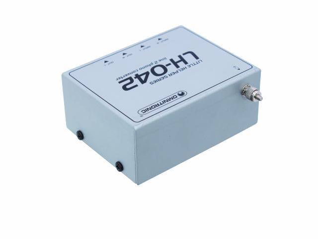 A rectangular, grey electronic device with the inscription 'LHO4-2' and a connection on the right-hand side.