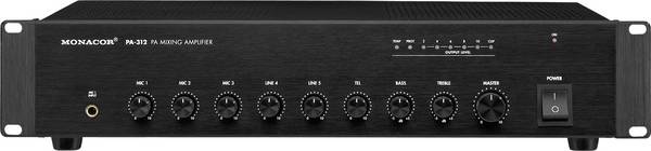 Monacor PA-312 PA amplifier 120 W 1-channel