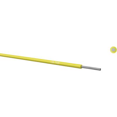 Yellow electrical cable with the inscription 'LM-7120', showing the internal metallic cores on the right. Symbolises electrical connections.