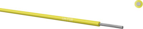 Kabeltronik 065001403 Braid LiH-T120 1 x 0.14 mm² Green 100 m
