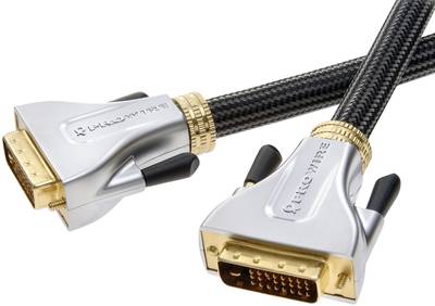 PROWIRE DVI-D Dual Link 10 m connector cable