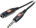 Jack extension cable 6.3 mm, 10 m