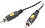 Cinch video connection cable 5 m