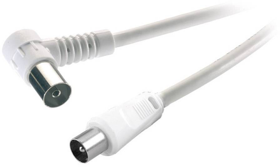 SpeaKa Professional Antennas Cable [1x Belling-Lee/IEC plug 75Ω - 1x Belling-Lee/IEC socket 75Ω] 15.00 m 75 dB 90 degree