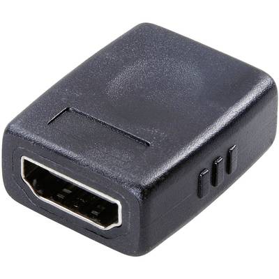 SpeaKa Professional SP-7870360 HDMI Adapter [1x HDMI socket - 1x HDMI socket] Black  