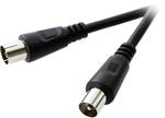 Speaka coaxial connection cable 10 m black