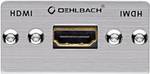 Oehlbach Pro IN HDMI multimedia application with gender changer (straight)