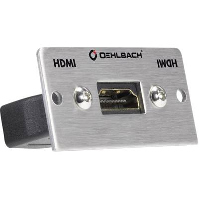 Oehlbach PRO IN MMT-G HS HDMI Multimedia inset + gender changer 