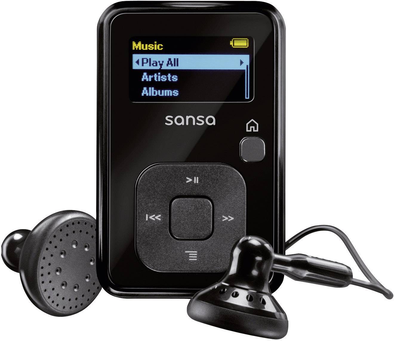 MP3 player SanDisk Sansa Clip Plus™ 8 GB Black FM radio from