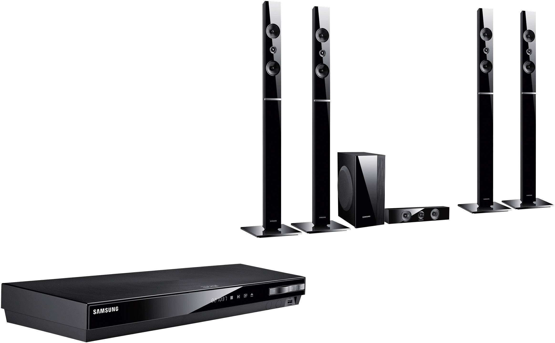 Samsung HTE5550 Home Theatre System, 1000 W, Black from