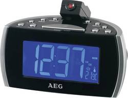 Fm Radio Alarm Clock Aeg Mrc 4119 Black Silver Conrad Com