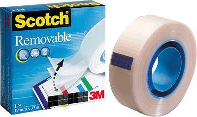 Scotch M8111933 Tape Transparent (L x W) 33 m x 19 mm 1 pc(s)