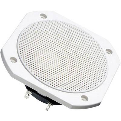 Image of Visaton FRS 10 WP - 8 Ohm 4 inch 10 cm Wideband speaker 25 W 8 Ω White Sauna/steam room suitability, Recessed speaker, Saltwater-resistant