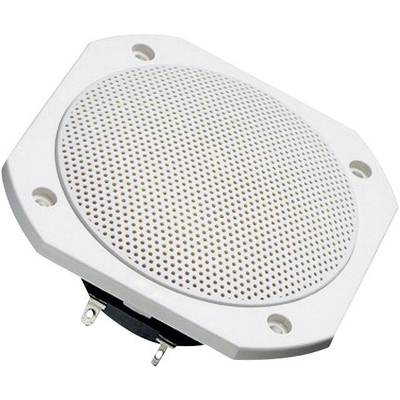 Image of Visaton FRS 10 WP - 4 Ohm 4 inch 10 cm Wideband speaker 25 W 4 Ω White Sauna/steam room suitability, Recessed speaker, Saltwater-resistant