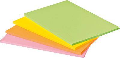 Post-it Sticky note 7100043258 203 mm x 152 mm Neon green, Neon orange, Ultra pink, Ultra yellow 180 sheet