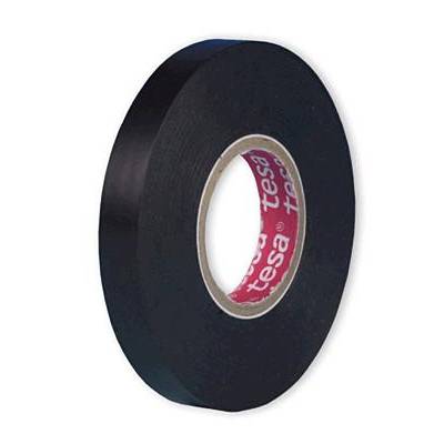 tesa Tesa 57230-00000-02 Cloth tape  Black (L x W) 50 m x 19 mm 1 pc(s)