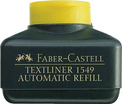 Faber-castell refill 1549 for grip marker textliner, Yellow 154907 (4005401549079)