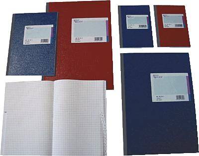 Koenig & Ebhardt Kladde 8616272-100SB96 Notebook Squared Red No. of sheets: 96 A6