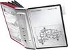 Durable Display board wall bracket SHERPA WALL 10 - 5631 Red, Black A4 No. of display boards 10