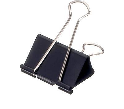 Maul Letter clip 2155190 28 mm Black 6 pc(s)