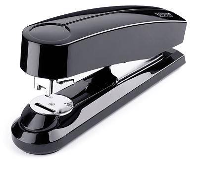 Novus Office B 4FC 020-1423 Flat-stack stapler Black Stapling capacity: 50 sheets (80 g/m²)