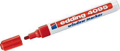 Edding 4095 4-4095002 Chalk Red 4 mm, 15 mm