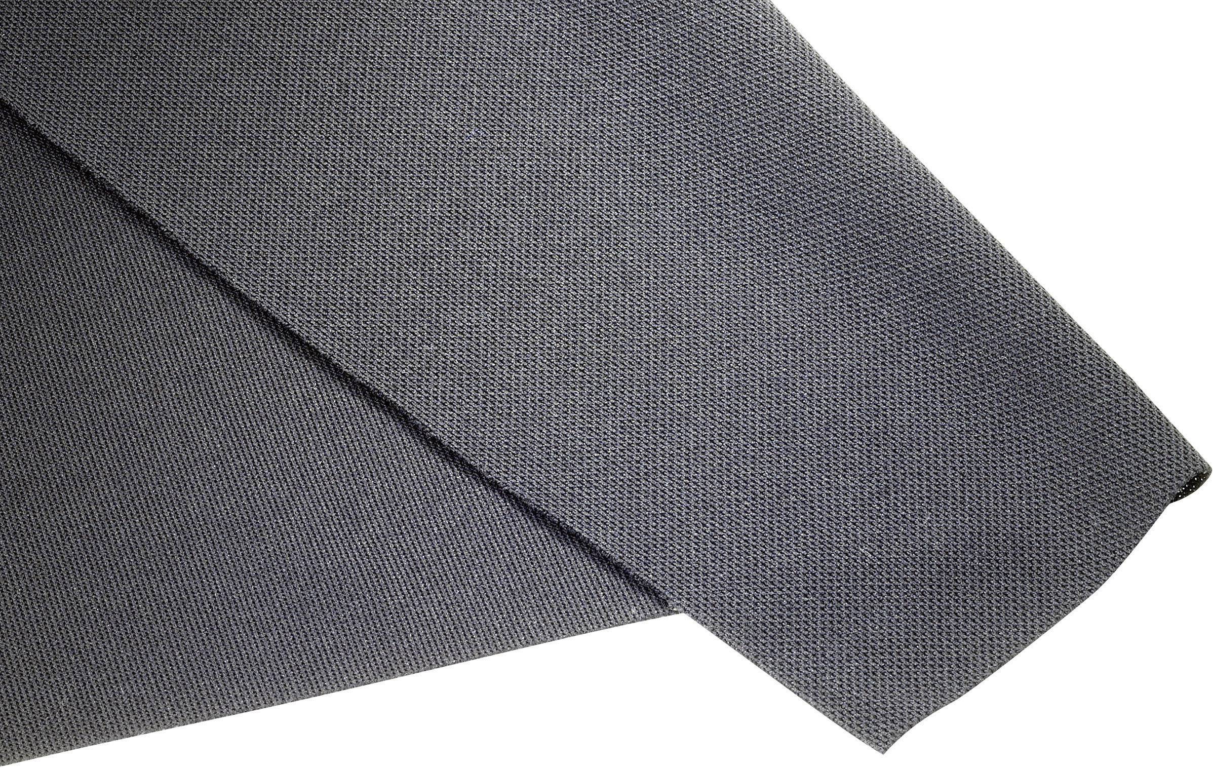 Stretched Speaker Cover Fabric Black (L x W) 100 cm x 75 cm from