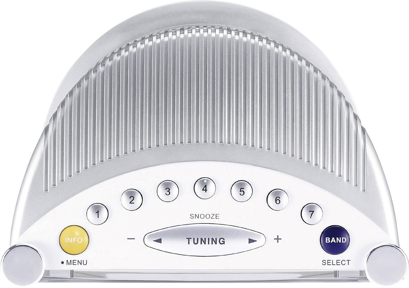 Sangean Atomic 30 Radio alarm clock FM, AM AUX White-2