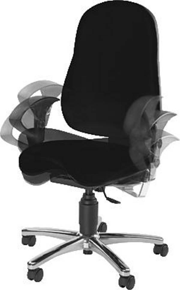 Topstar Office swivel chair Sitness 10 Black SI59UG20 1 pc(s)