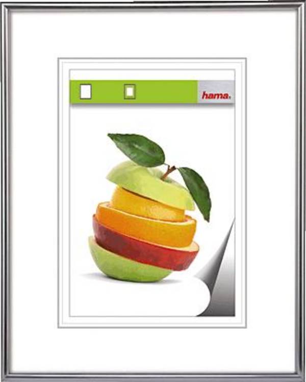 Hama 885000895 Picture frame (W x H x D) 90 x 29.7 x 1.7 mm Silver (matt)